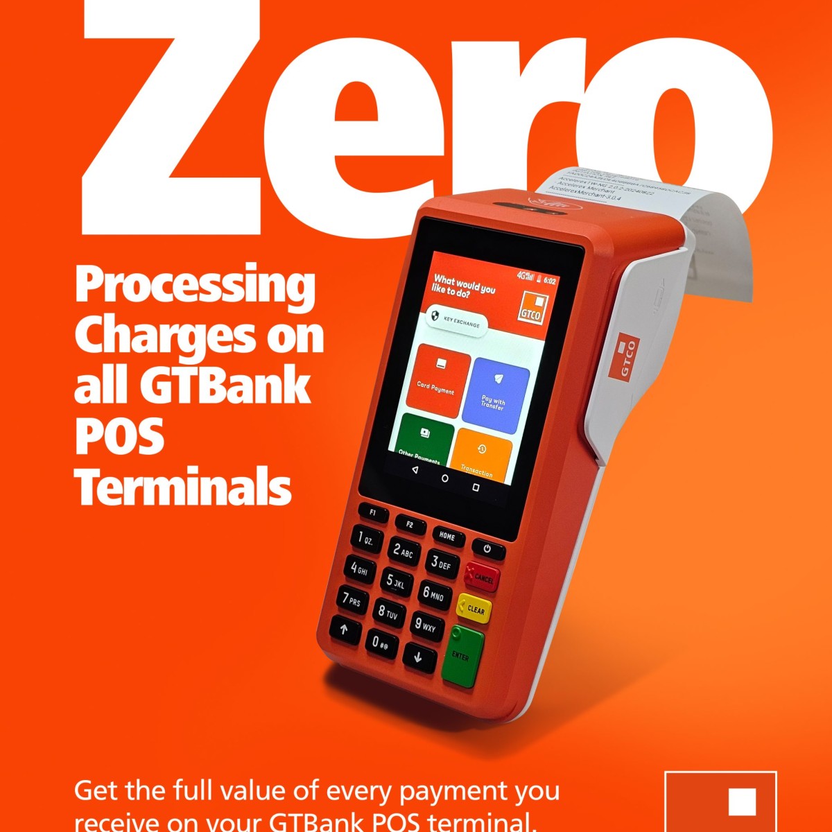 Zero Processing Fee; GTBank Removes POS Processing Fees To Support ...